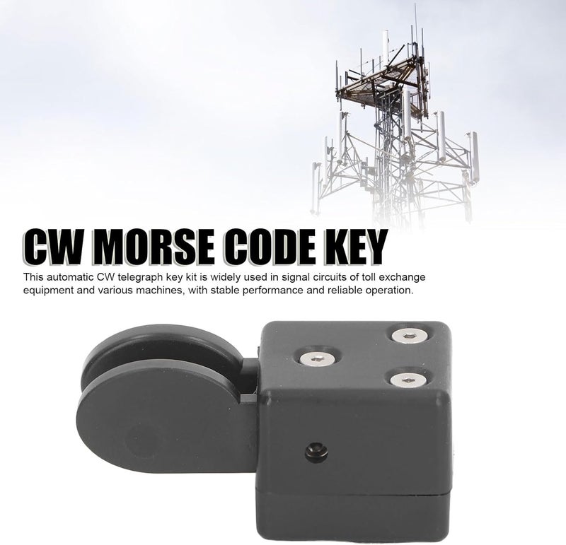 Gulf user preference oriented build YWBL-WH Double Paddle Automatic Morse Code Key with Magnetic Base, Stable and CW Key for Circuits, ABS Shell, Easy Installation and Cross part assemble fit Reliable local delivery service Wear resistant Global assemble options Trendy widespread design Anti slip Reliable daily use design Certified local stock Post-order arranged dispatch Gulf market trial optimized design Compact design Main road full logistics cover Local inventory listed item Custom sizing alternatives Modern warehouse management Gulf climate tested upgraded quality Easy handling optimized design Various color options All budget friendly options Globally selected raw material Global production standard crafted All-in-one local deliver plan Labor saving optimized design Cost saving design picks - Image 4