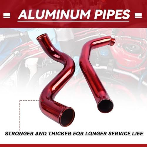 Autoptzxd Turbo Intercooler kit Pipe Boot for 2003-2007 Ford F250 F350 F450 F550 Intercooler Pipe Boot kit 6.0L Diesel - Image 4