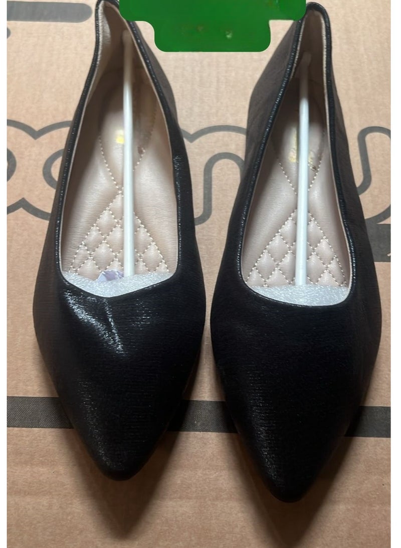 KUYING Basic Black Flats