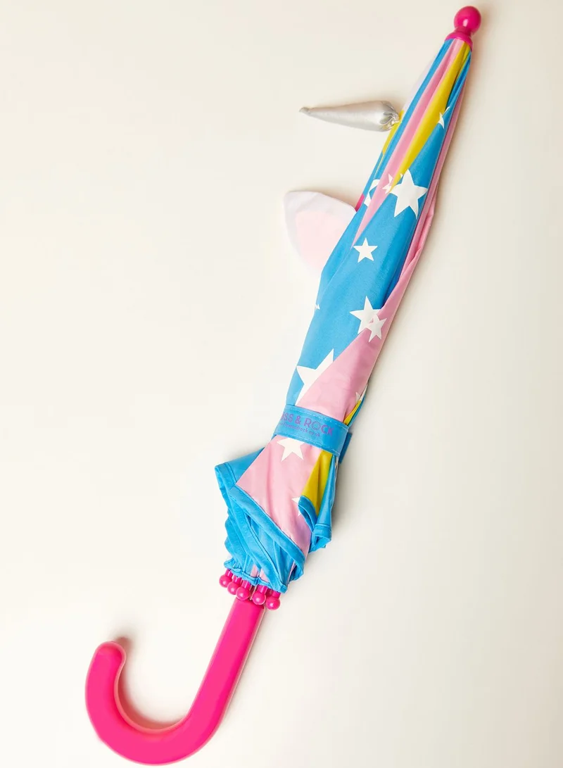 Floss & Rock 3D Rainbow Unicorn Umbrella