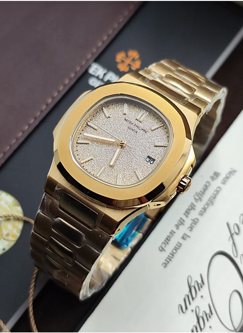 PATEK - Patek watch for men, battery, latest version, first class - Image 1