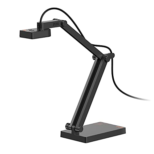 IPEVO V4K PRO Ultra HD USB Document Camera with AI-Enhanced Mic, for Classroom visualization, Online Teaching, Work from Home, Streaming, with Noise Cancellation for Clear Voice - Image 1