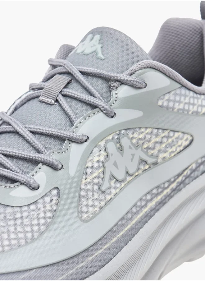 Kappa Men's Textured Lace-Up Sports Shoes