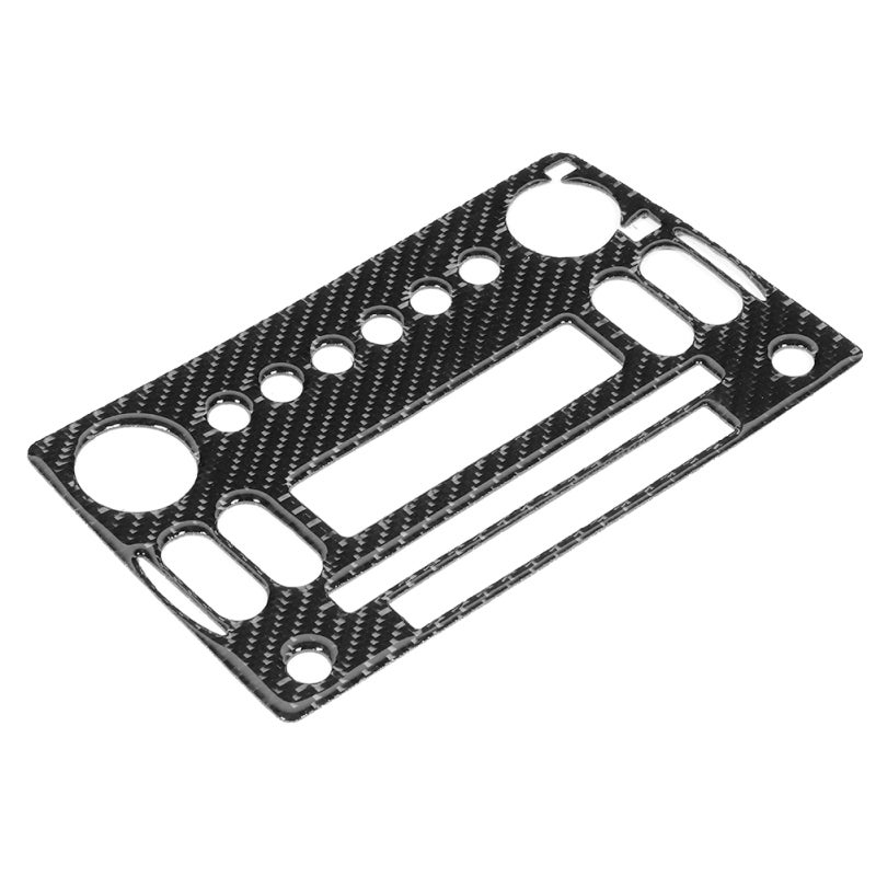 Carbon Fiber Console Frame Cover: Real Carbon Fiber Surface - Anti-backlash Wear-resistant Self-adhesive Trim for Nissan 350z 2006-2009 Car Interior Decor - Image 3