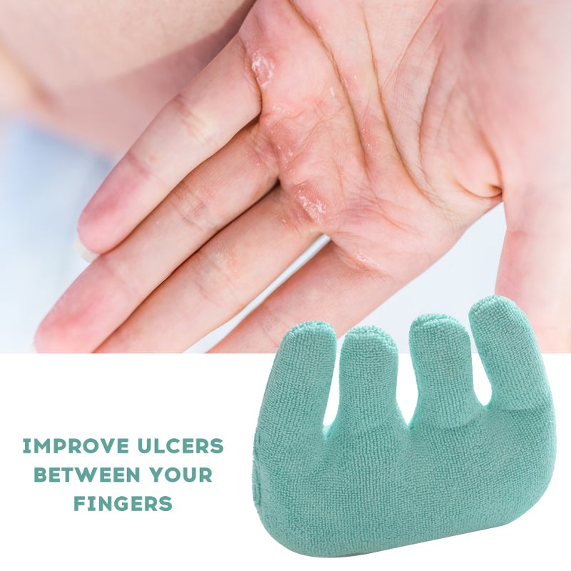 Finger Separator Hand Contracture Cushions Grabbing Pad for Contracture & Skin Breakdown - Image 2