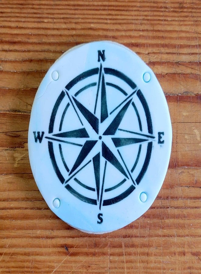 Designer Stencils Compass Rose Cookie and Craft Stencil CM094 by Designer Stencils - Image 4