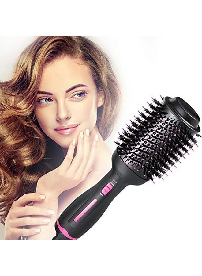 NIBEMINENT 3-In-1 Hot Air Brush Black/Pink - Image 1