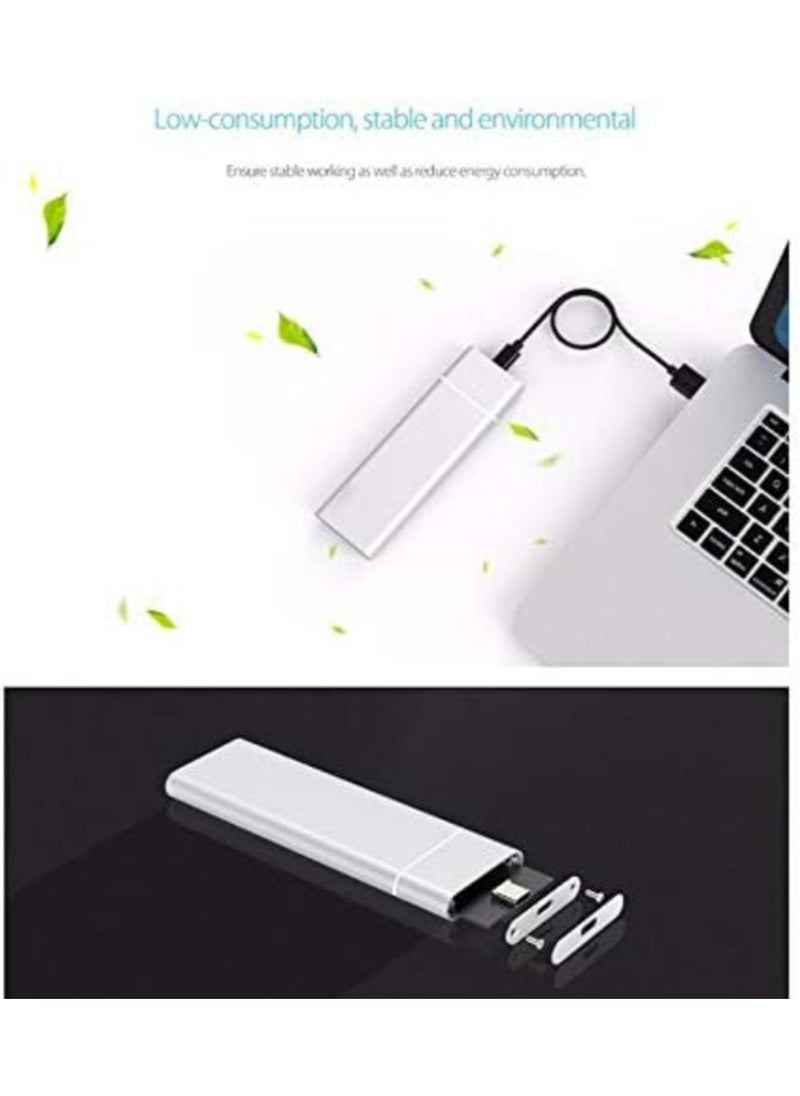 AROAQ - High Speed 10TB SSD Solid State Mobile Hard Drive Type C 3.1 Shell Mobile Hard Drive Box Enclosure - Image 1