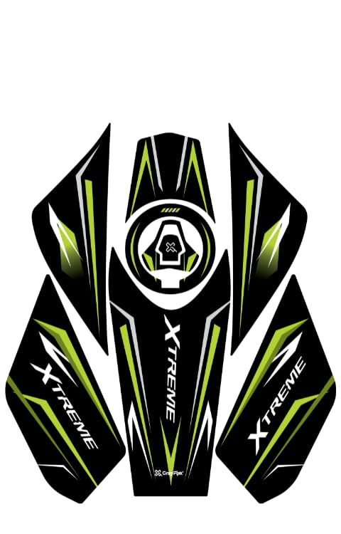 Grayfixx Full Custom Tank Pad for Xtreme 125R | Xtreme 125 Sticker, Pack of 1 - Image 5
