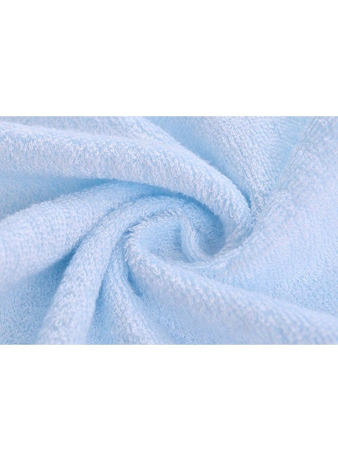 Tosnail 20 Pack 10" x 10" Ultra Soft Bamboo Fiber Baby Bath Washcloths and Towels - Assorted 5 Colors - Image 2
