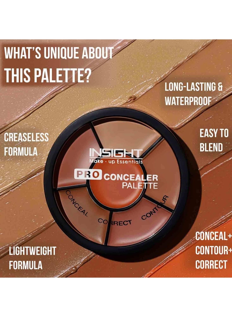 Insight Pro Waterproof Concealer Palette With Full Coverage - Image 4