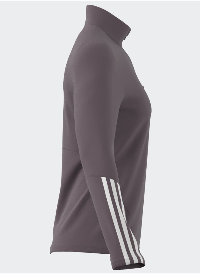 Adidas - Hyperglam Training Quarter-Zip Track Top - Image 1