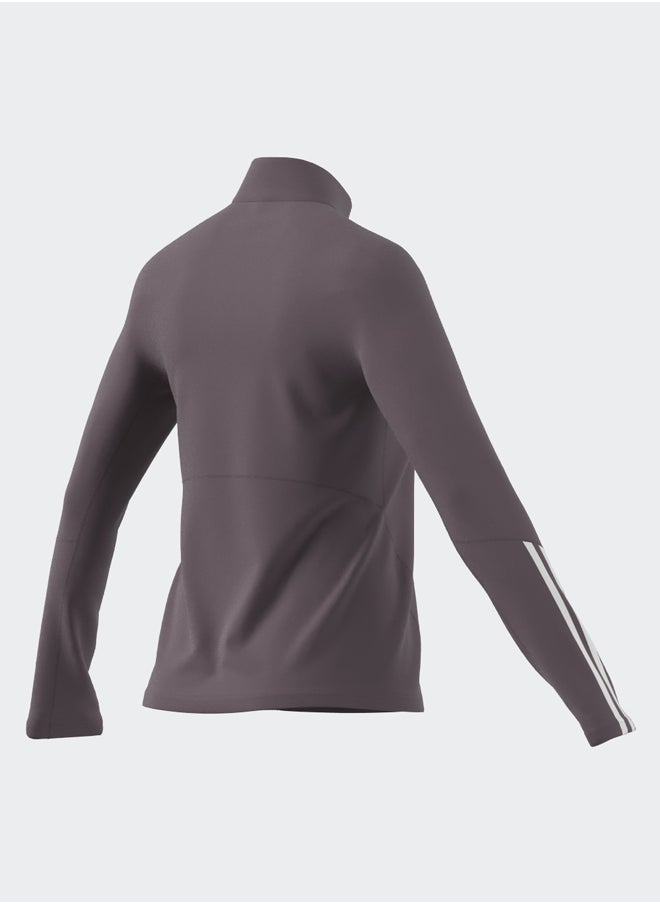 Adidas - Hyperglam Training Quarter-Zip Track Top - Image 1