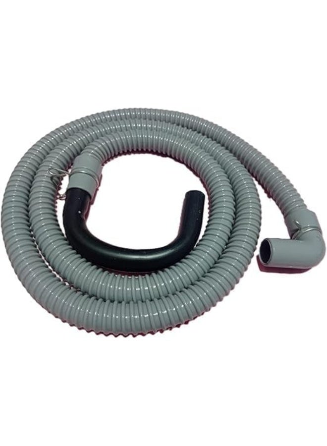 Imported washing machine drain hose compatible with Toshiba semi-automatic washing machines (with pump) in 6kg, 7kg, 10kg, and 12kg capacities. - Image 2