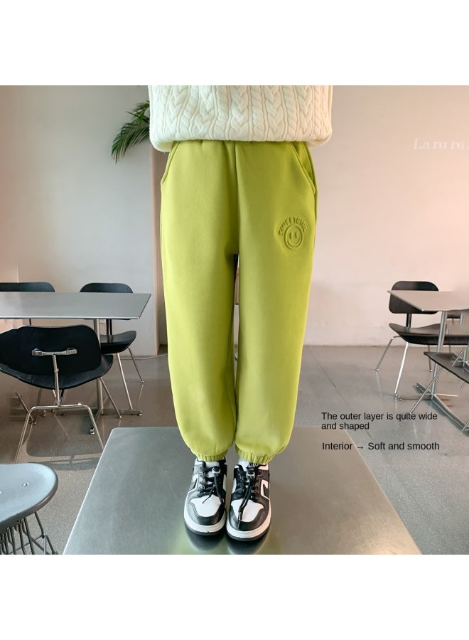 Zuoxi Girls' Pants, Children's Sport Pants, Big Kids' Girls Casual Trousers, Stylish Outdoor Joggers, Spring/autumn Kids' Clothing - Image 3