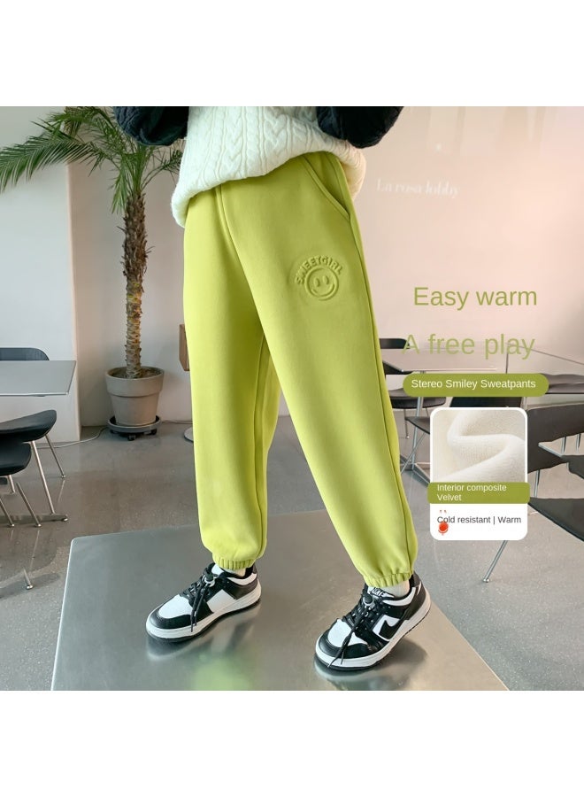 Zuoxi Girls' Pants, Children's Sport Pants, Big Kids' Girls Casual Trousers, Stylish Outdoor Joggers, Spring/autumn Kids' Clothing - Image 2