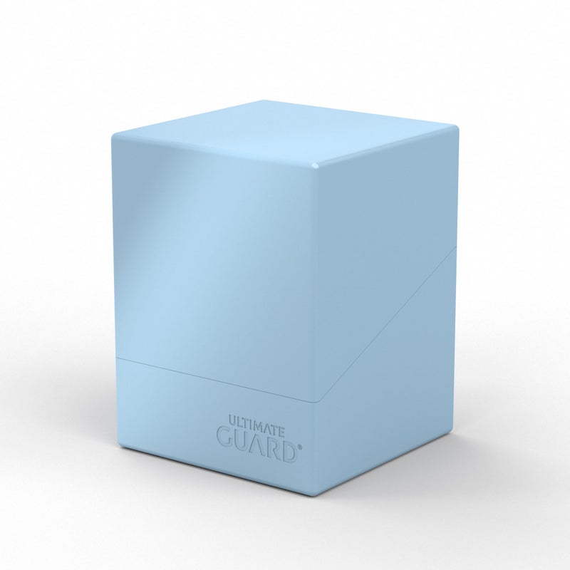 Ultimate Guard Boulder Solid 100+, Deck Case for 100 Double-Sleeved TCG Cards, Baby Blue, Secure & Durable Storage for Trading Card Games, No Transparency - Image 5