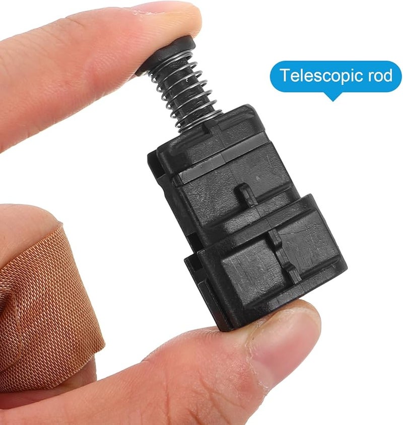 GALPADA 2pcs Luggage Handle Replacement Latch Clasp Buckle Spring Loaded Lock Hasps - Image 4