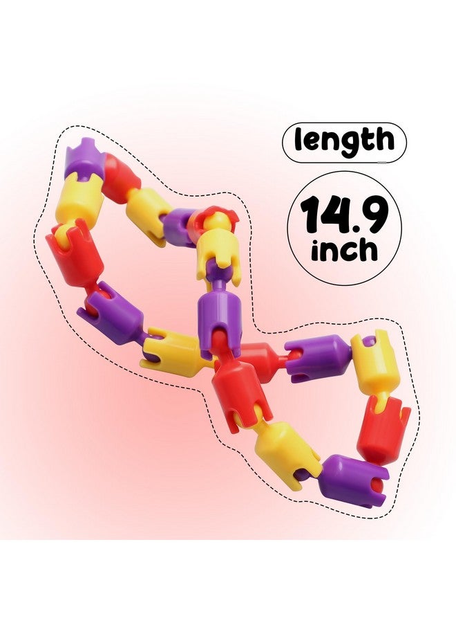 Boxgear 6Pc Multicolored Fidget Toys For Kids, Boys, Girls, Adults - Best Sensory Items For Autism, Relaxation, Stress, Decompression - Chain Spinner Alternative Gift - Image 3