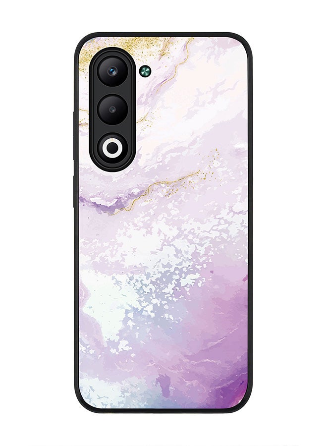 For Oppo A5 5G / A5 4G Case,Slim fit Camera Protection, Shockproof Thin Phone cover  - Marble Print Marine