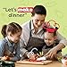 Baketivity Kid Safe Plastic Knives for Real Cooking with Cutting Board Peeler for Kitchen Knife Set with Blunt Tip Dishwasher Safe BPA Free Kids Knives for Cutting - Image 2