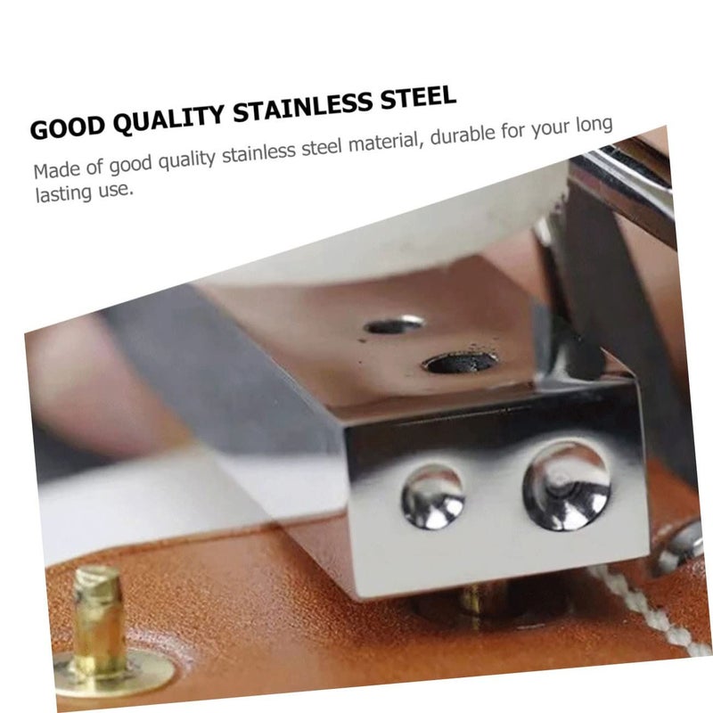 Copper Rivet Mounting Tool For Leather Crafting Lightweight Portable Diy Use - Image 4