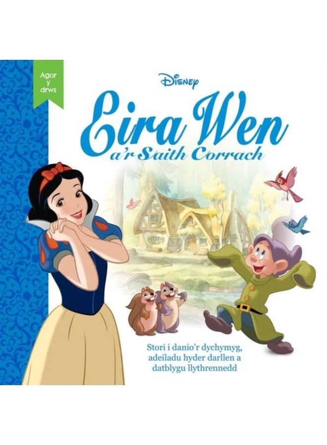 Disney Agor y Drws Eira Wen a r Saith Corrach - Hardback
