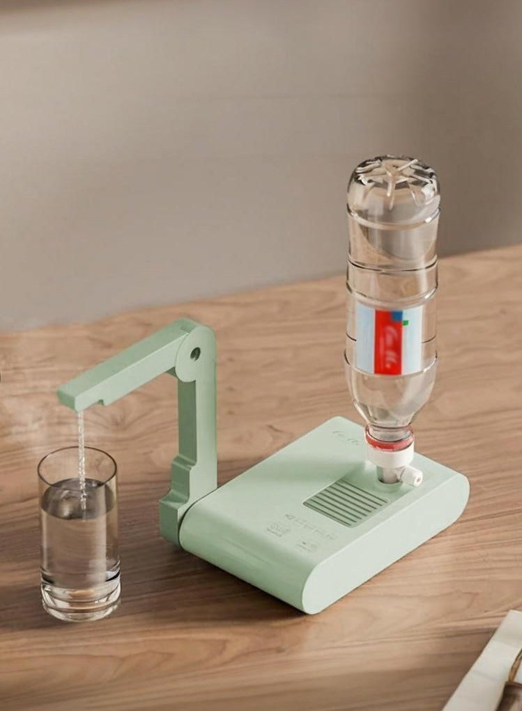 XiuWoo Folding Instant Hot Water Dispenser, Mini Water Dispenser, Portable Mini Electric Kettles, Quick Heating in 3 Seconds, Connect Bucket Or Water Bottle,for Travel, Home, Office - Image 1