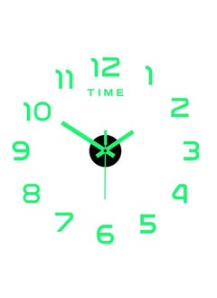 Generic ساعة حائط ديجيتال ساعة حائط خضراء مضيئة 40 سم  - Image 1