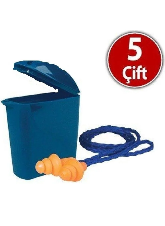 3M 1271 Washable String Earplug (Pack of 5)