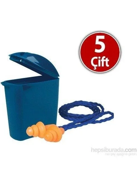 3M 1271 Washable String Earplug (Pack of 5)