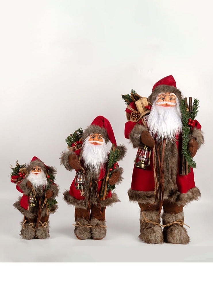 Doll Ornaments Elderly Statues Holiday Decorations Figurines Christmas - Image 4