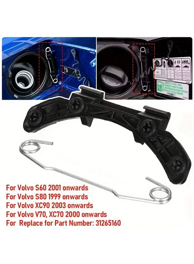 Automotive Fuel Tank Hinge Bracket Set For Volvo S60 S80 XC90 1310008 13337826 - Image 2