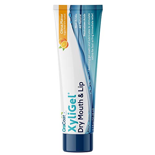 OraCoat XyliGel, Dry Mouth Gel, Soothing Citrus Oral Gel with Xylitol, Lip Moisturizer for Very Dry Lips, Lip Hydration, Sugar-Free Relief, 1.7 Fl Oz, 1 Pack. - Image 2