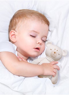 KAKIBLIN kakiblin Organic Cotton Baby Sleeping Soothing Doll Cute Long-Legged Animal Baby Sleeping Doll Stuffed Animal Doll White Rabbit Baby Products  - Image 2