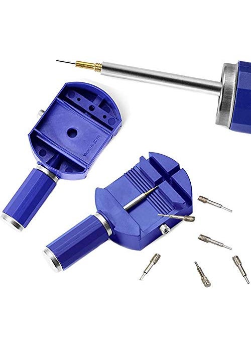 DIY Crafts DIY Crafts Watch Band Pins Link Remover Repair Tool Kit Direct Band Link Remover Metal Bracelet Spring Bar Repair Tool wExtra Pins  - Image 1