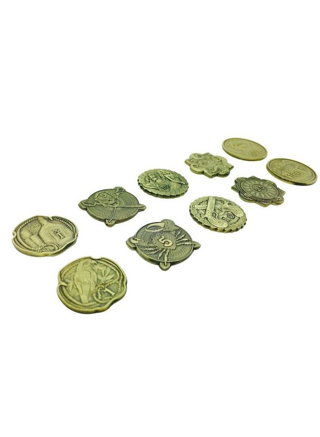 Norse Foundry Pirate Variety Set Of 10 (Plated Metal Novelty) Adventure Coins For Rpg Larp Dnd Pathfinder Treasure Booty - Image 3