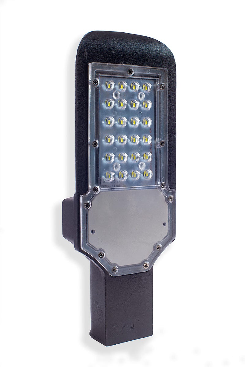 PE 24 Watt Lens LED Street Light, Outdoor Halogen Waterproof IP65 Full PVC Body, 140 Per watt Lumens 2 Year Warranty (Pack of 1) - Image 2