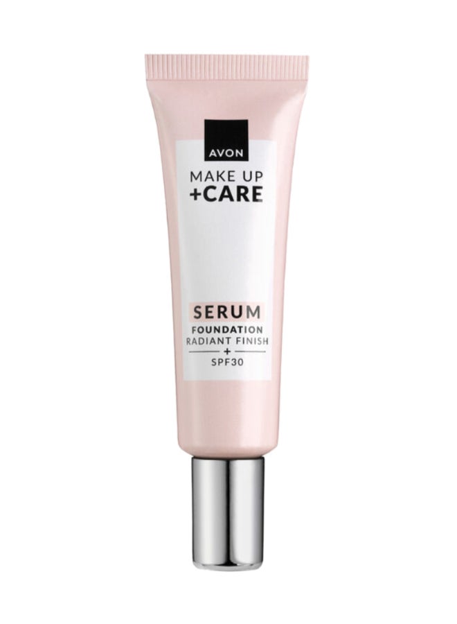 AVON 3- In- 1 Serum Foundation - 355G Light Carmel 30ml - Image 1
