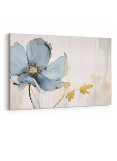 LOWHA Canvas Wall Art Stretched Over Wooden Frame with Flower Abstract Painting  - Image 4