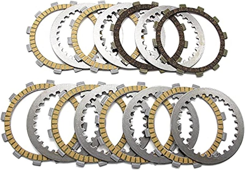 DEMULAX Motorcycle Clutch Friction Disc Plate Kit - Image 2