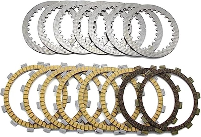 DEMULAX Motorcycle Clutch Friction Disc Plate Kit - Image 1