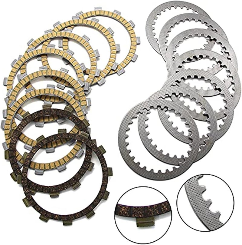 DEMULAX Motorcycle Clutch Friction Disc Plate Kit - Image 4