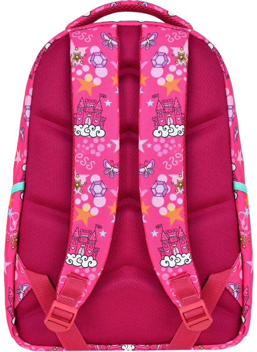 Çantaland Primary School Frozen Patterned Girls Primary School Bag + Lunch Box