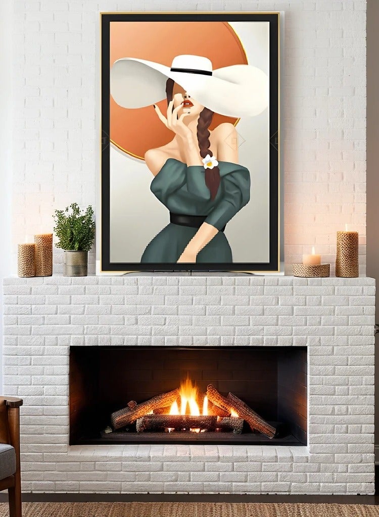 Neo Front Modern Flat Inkjet Print in Aluminum Frame  cm LTD-22060017 - Image 1