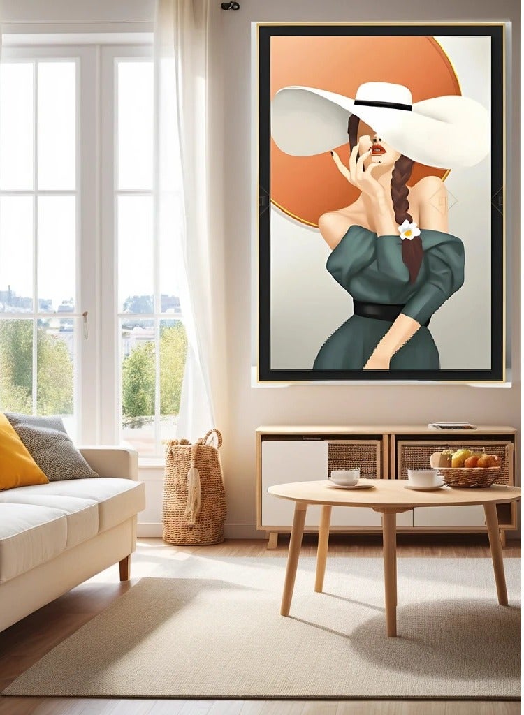 Neo Front Modern Flat Inkjet Print in Aluminum Frame  cm LTD-22060017 - Image 4