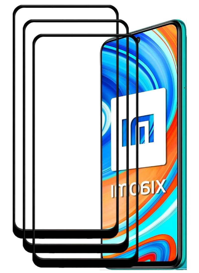 ACLIX 3 Pieces Antistatic ESD Dustproof Premium Quality High Definition Tempered Glass Screen Protector Designed For Xiaomi Redmi Note 9 Pro - Image 1