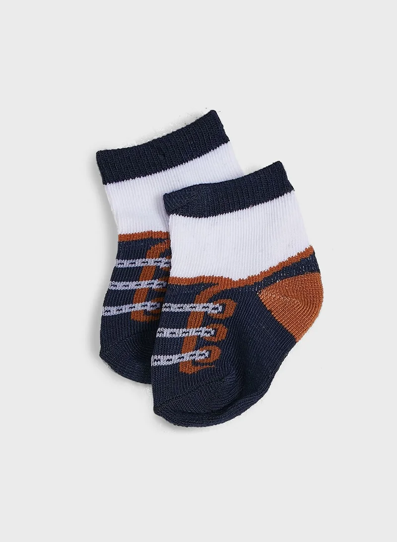 Little Gent Infant 3 Piece Striped Gift Set