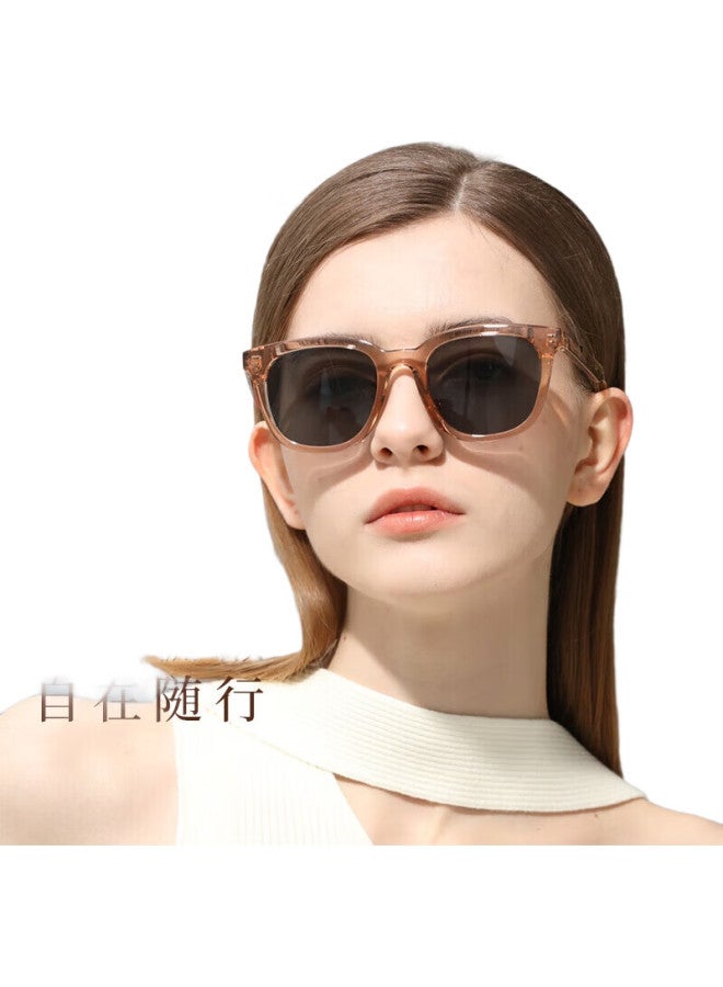 LOHO Sunglasses Women High Definition Polarized Uv Protection Sunscreen Sunglasses Korean Fashion Trend Gm Frame Driving Sunshade Lh09609 - Image 1