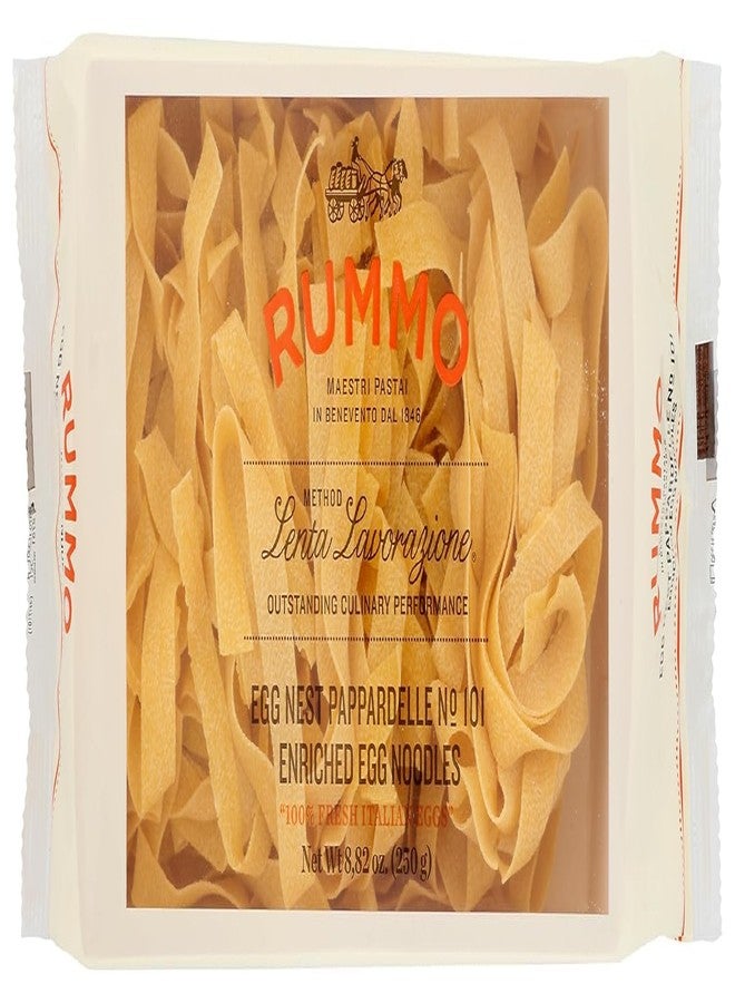 Rummo Egg Noodles Variety Pack - 6 Pack (0.55 lb Boxes) - Pappardelle & Fettuccine - Imported Italian Pasta - Premium Durum Wheat Egg Pasta - Restaurant Quality - Bulk Gourmet Pasta Set - Image 5